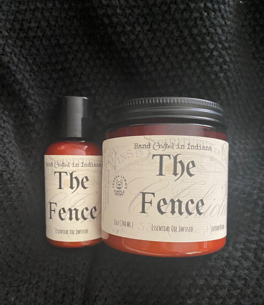 The Fence lotion, protection, cleansing, Moon water, handmade, witch, altar, protection spell, ritual, ceremony, peace, Redwood, shea butter
