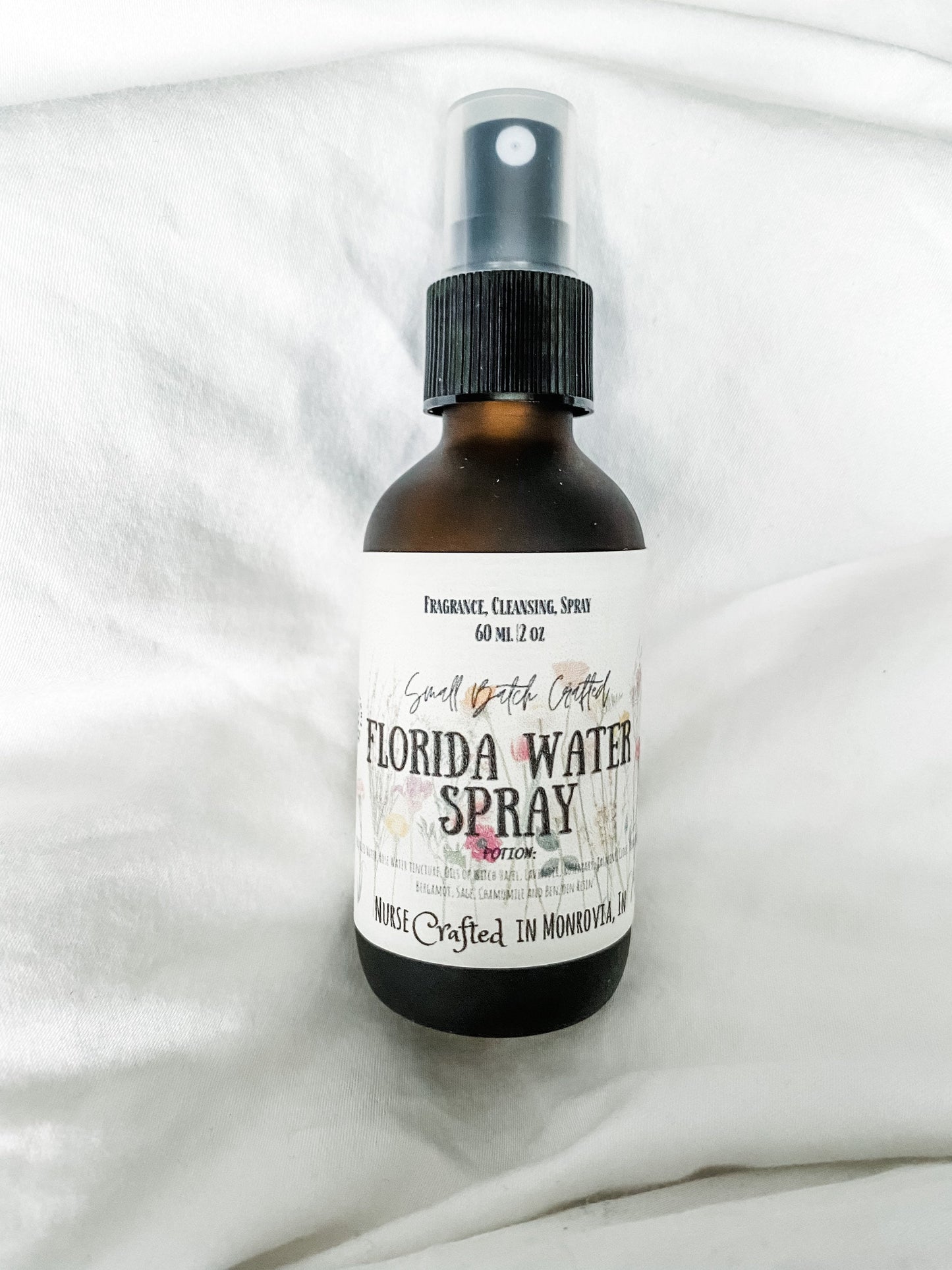 Florida Water concentrate and spray, small batch, ritual cleansing, essential oil, cologne, protection, bad vibe cleanser, room spray