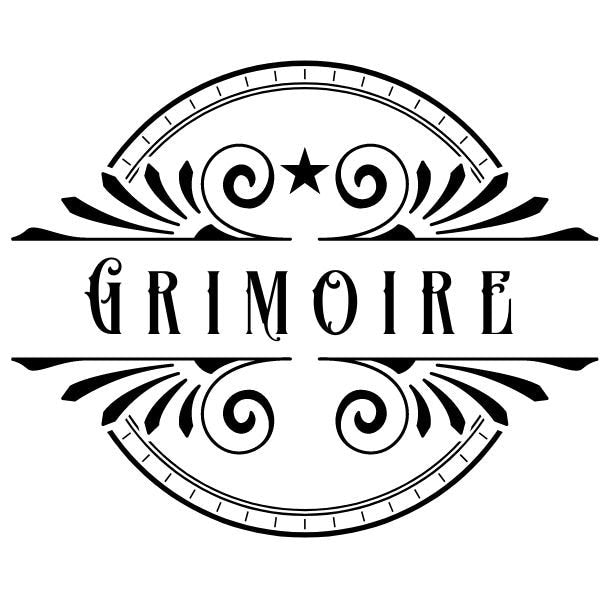 Grimoire - Transform Your Space into a Vintage Witches Library with Grimoire Scented Wooden Wick Soy Wax Candle